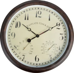 Esschert Design Buitenklok Kunststof L