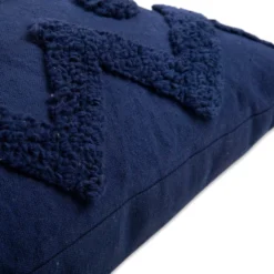 In The Mood Sierkussen Dario Blauw 55 X 35 X 10 Cm -Decori Meubelen Winkel 8717026314272 3
