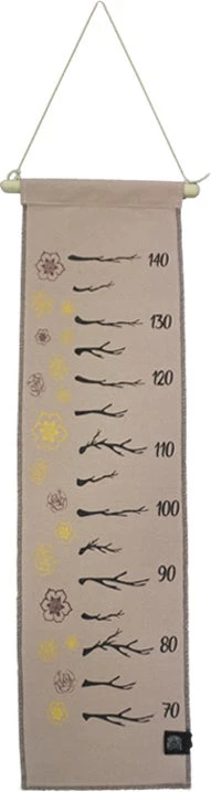 Factory Petite Wandkleed Meetlat Magical Forest Roze 86 X 25 Cm