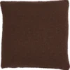 Intratuin Boucle Sierkussen Effen Bruin 45 X 45 Cm