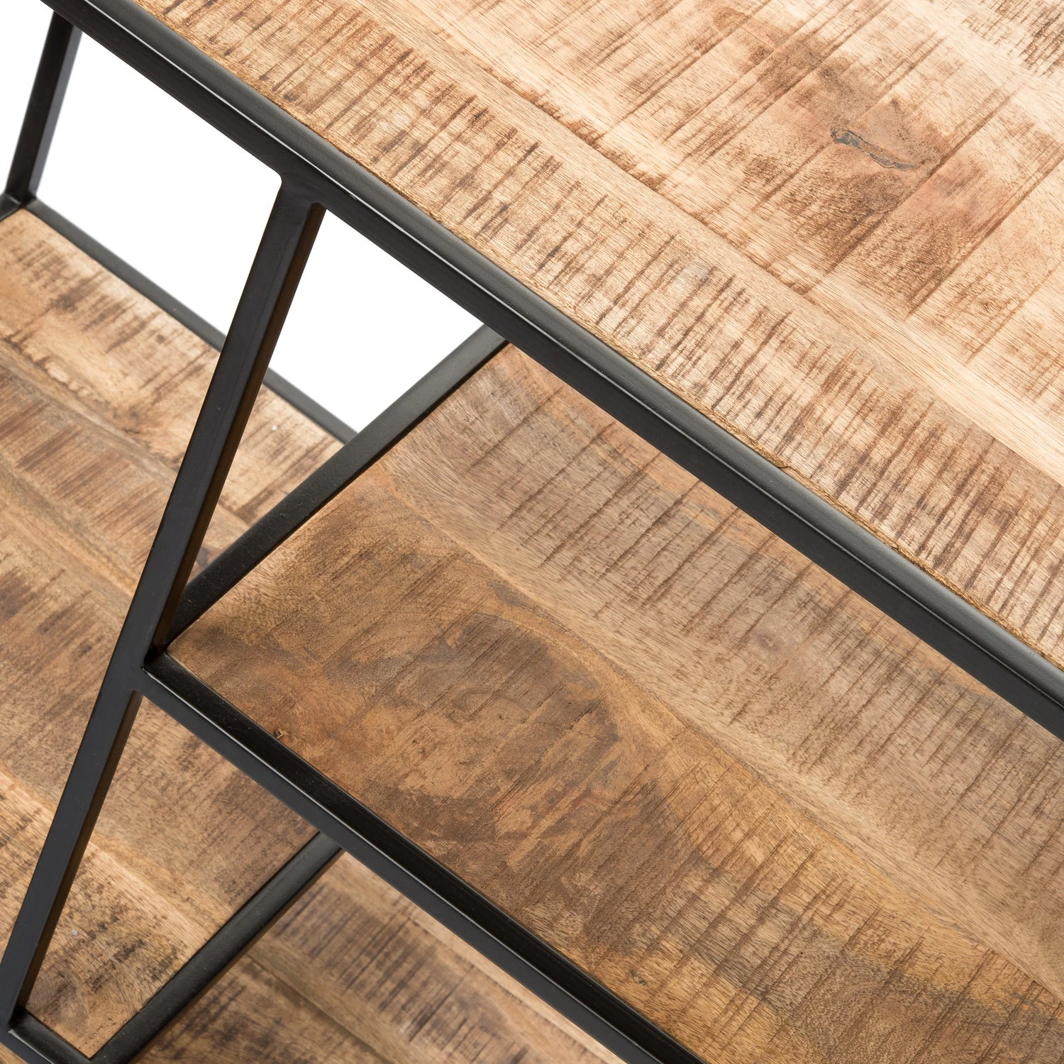 Intratuin Kast Lucas Naturel / Zwart 124 X 45 X 90 Cm 2 Intratuin Kast Lucas Naturel / Zwart 124 X 45 X 90 Cm - Afbeelding 2