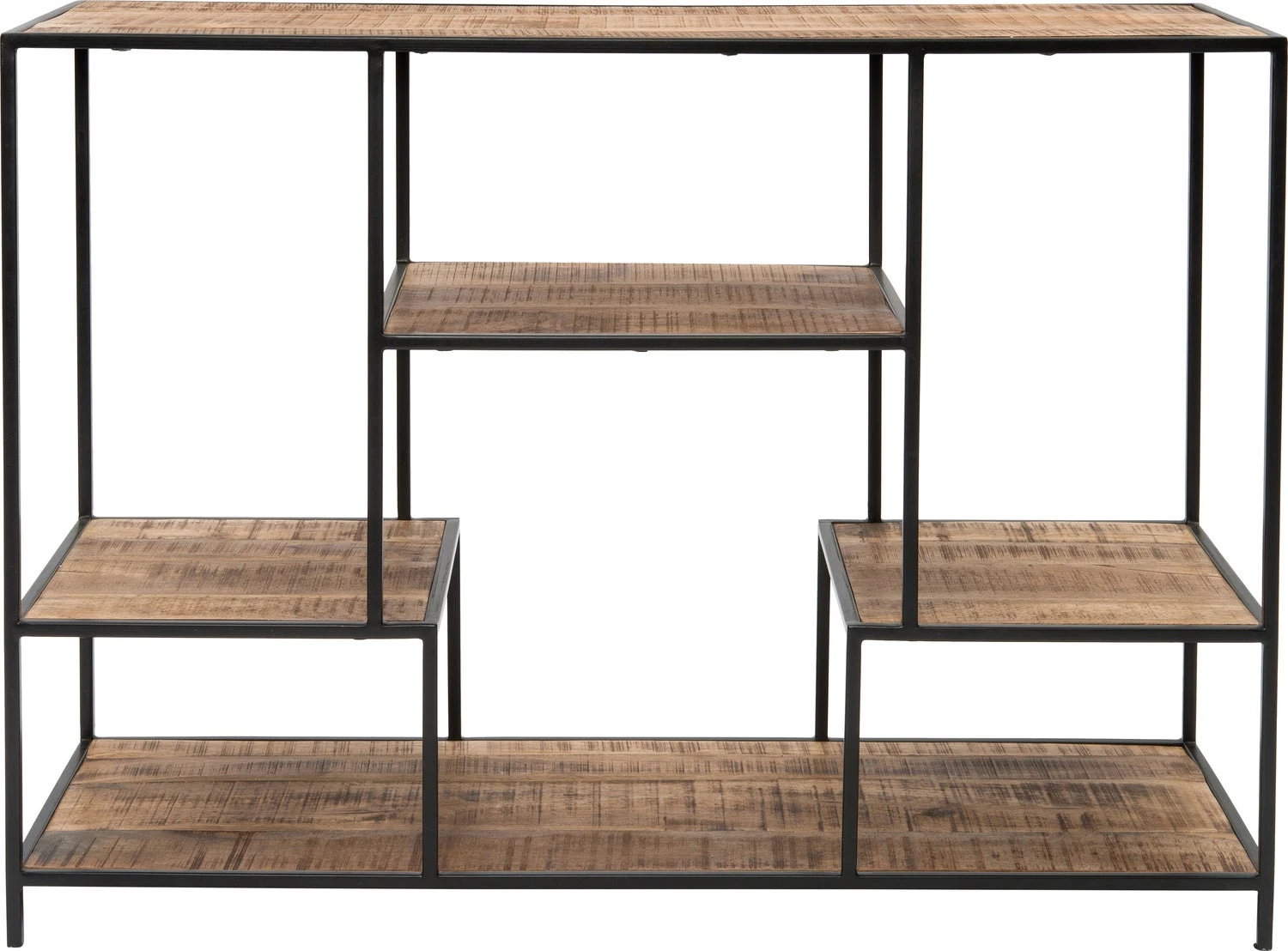 Intratuin Kast Lucas Naturel / Zwart 124 X 45 X 90 Cm 1 Intratuin Kast Lucas Naturel / Zwart 124 X 45 X 90 Cm