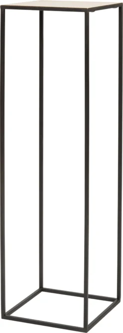 Intratuin Bijzettafel Luc Zwart 25 X 25 X 85 Cm