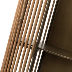 Intratuin Kast Luc Zwart 72 X 41,5 X 181 Cm -Decori Meubelen Winkel 8717263821526 04