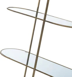 Intratuin Kast Luc Goud 95 X 36 X 180 Cm -Decori Meubelen Winkel 8717263821540 03