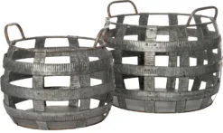 Intratuin Mand Metaal 39 X 39 X 30 Cm