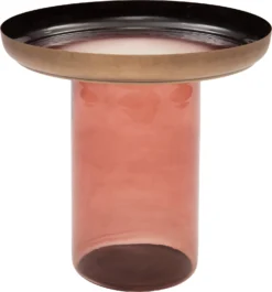 Intratuin Bijzettafel Steffo Paars D 50 H 50 Cm