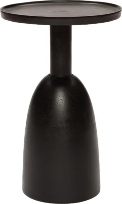 Intratuin Bijzettafel Flo Zwart D 40 H 50 Cm