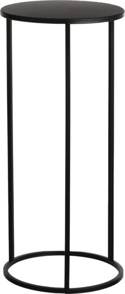 Everydays Bijzettafel Quinty Zwart D 32 H 70 Cm