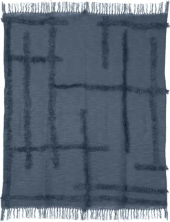 Everydays Plaid Filip Blauw 180 X 130 Cm