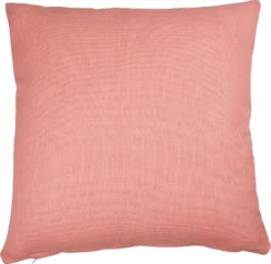Linen & More sierkussen Lima roze 45 x 45 cm