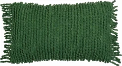 Linen & More sierkussen Siena groen 30 x 50 cm