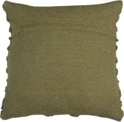 Linen & More Sierkussen Ravi Groen 45 X 45 X 8 Cm