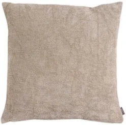 Linen & More Sierkussen Coco Grijs 45 X 45 X 10 Cm
