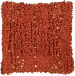 Linen & More Sierkussen Boston Oranje 45 X 45 Cm