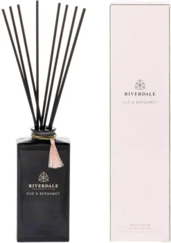 Riverdale Geurstokjes Boutique Oud & Bergamot 140 Ml