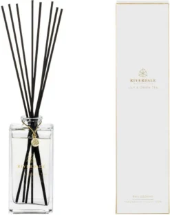Riverdale Geurstokjes Boutique Lily & Green Tea 140 Ml