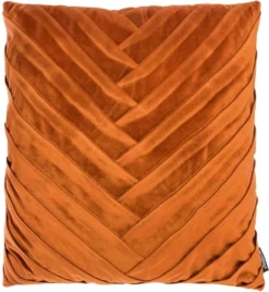 Riverdale Sierkussen Eve Oranje 45 X 45 X 19 Cm -Decori Meubelen Winkel 8717318212880 1 1