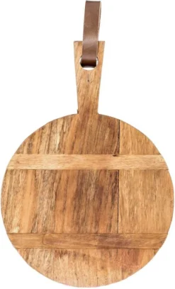 Riverdale Decoratiebord Leila Bruin D 41 H 2,5 Cm