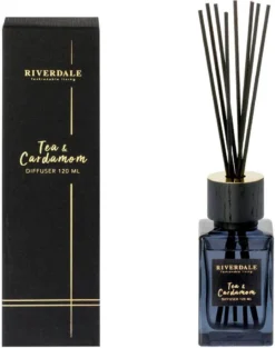 Riverdale Geurstokjes Deluxe Tea & Cardamom 120 Ml