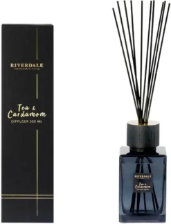 Riverdale Geurstokjes Deluxe Tea & Cardamom 500 Ml