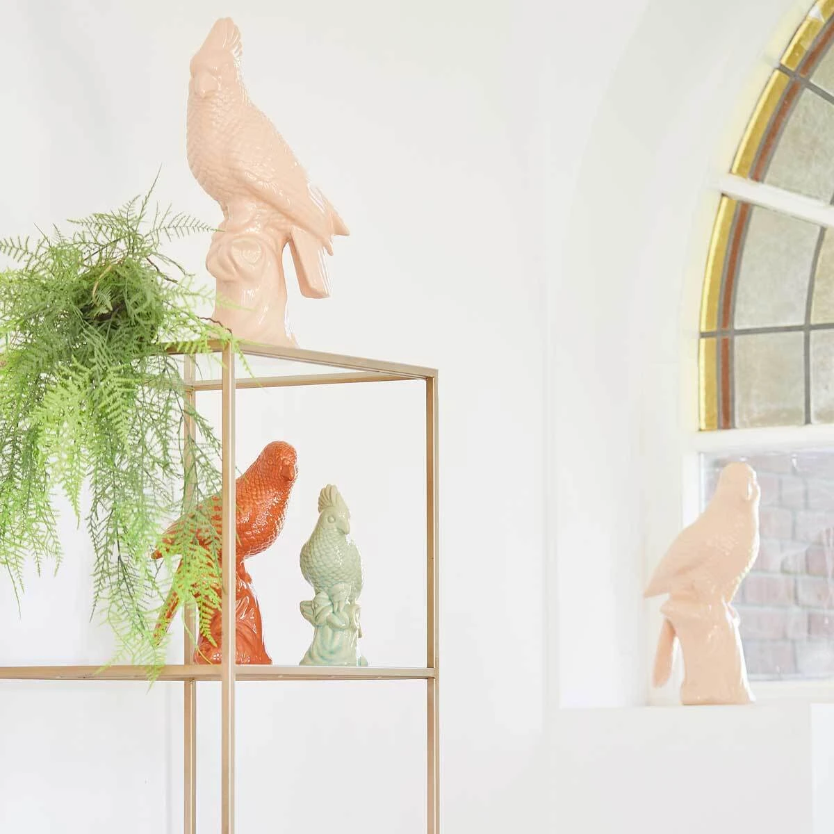 Riverdale Beeld Papegaai Mylo Groen 13,9 X 9,5 X 24,1 Cm 2 Riverdale Beeld Papegaai Mylo Groen 13,9 X 9,5 X 24,1 Cm - Afbeelding 2