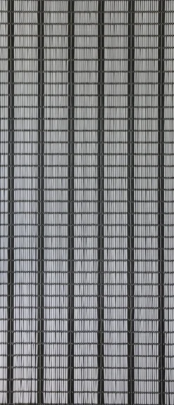 Sun-Arts Vliegengordijn Hulzen Wit/zwart 90 X 1,3 X 210 Cm