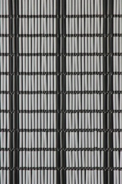 Sun-Arts Vliegengordijn Hulzen Wit/zwart 100 X 1,3 X 232 Cm -Decori Meubelen Winkel 8717774824092 2