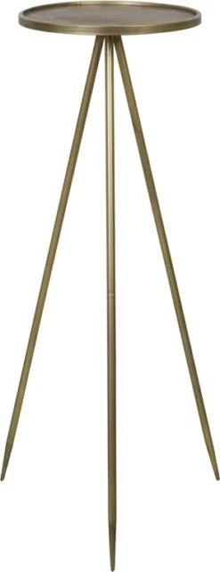 Light & Living Bijzettafel Envira Goud 39,5 X 39,5 X 119,5 Cm