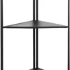 Light & Living Kast Display Zwart 58,5 X 41 X 200 Cm
