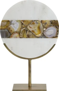 Light & Living Beeld Gouya Wit 25 X 10 X 35 Cm