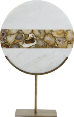 Light & Living Beeld Gouya Wit 35 X 12 X 50 Cm