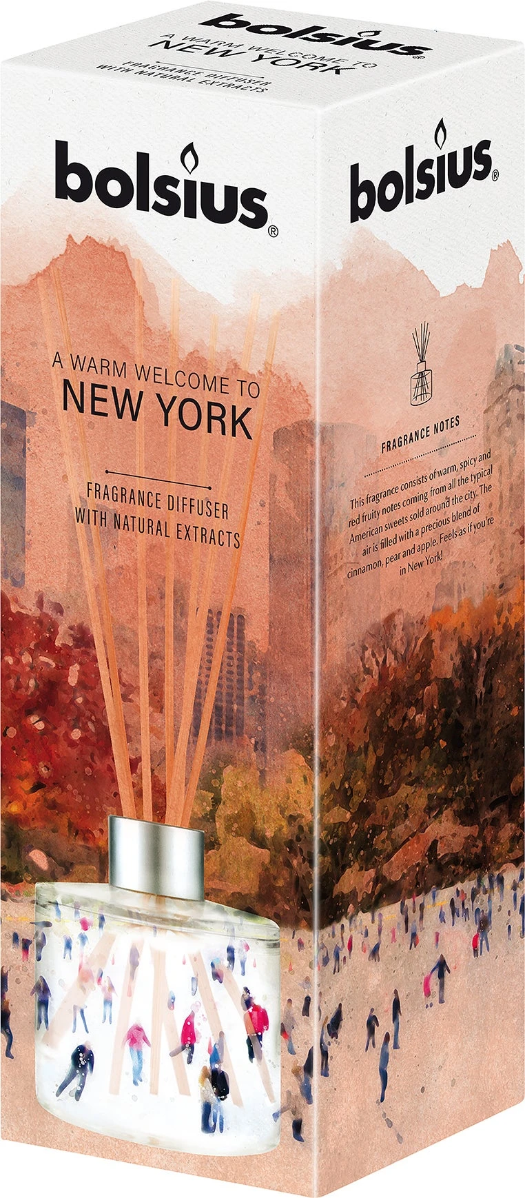 Bolsius Geurstokjes Around The World New York 100 Ml 2 Bolsius Geurstokjes Around The World New York 100 Ml - Afbeelding 2