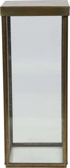 Countryfield Opbergdoos Julien Koper / Transparant 10 X 10 X 25 Cm