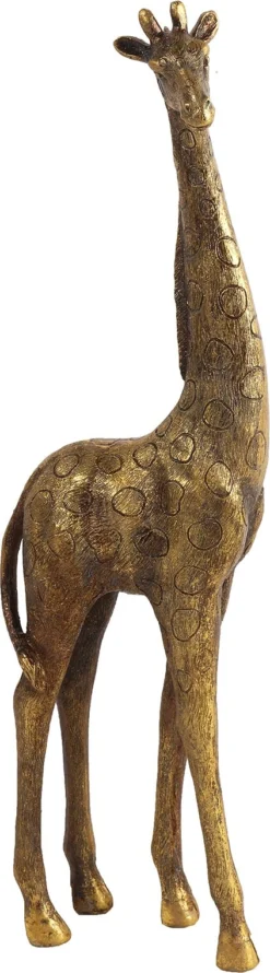 Countryfield Beeld Giraffe Amalia Goud 5 X 13 X 44 Cm