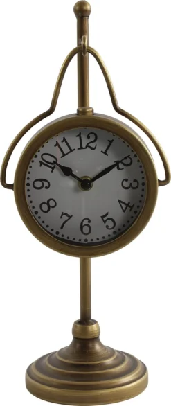 Countryfield Klok Marlon Goud 15 X 12 X 35,5 Cm
