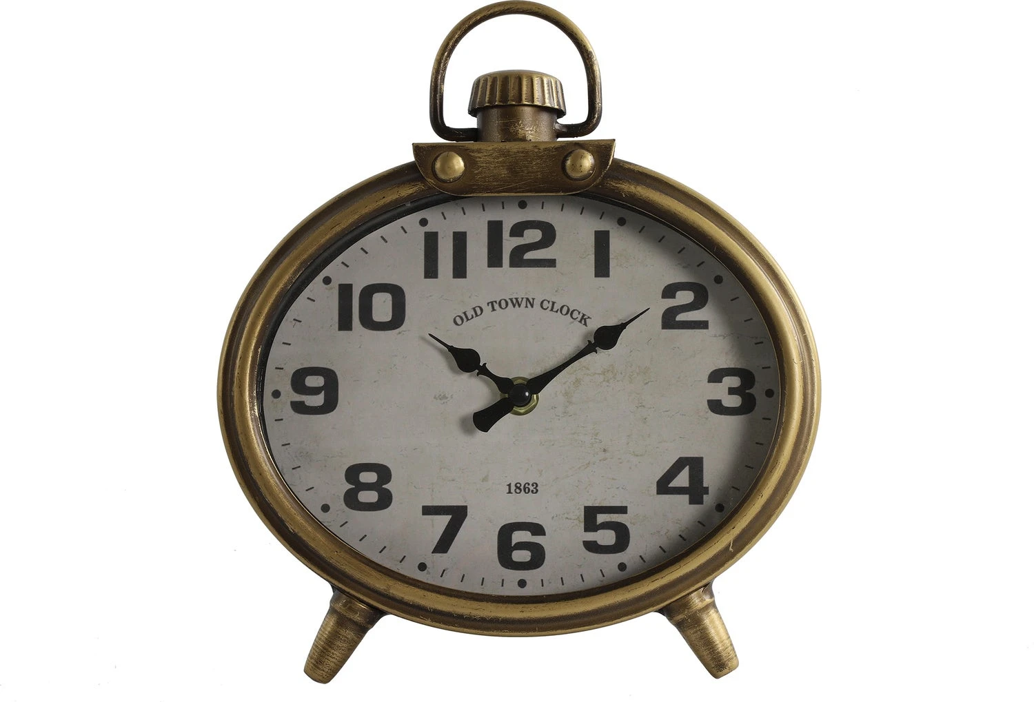 Countryfield Klok Norwin Goud 21 X 13 X 23 Cm 1 Countryfield Klok Norwin Goud 21 X 13 X 23 Cm