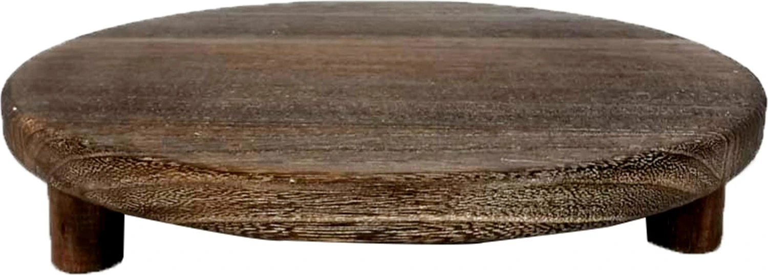 House Of Nature Decoratiebord Tamir Bruin D 30 H 6 Cm 1 House Of Nature Decoratiebord Tamir Bruin D 30 H 6 Cm