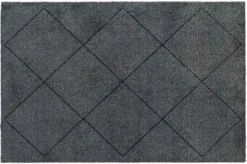 MD Entree Droogloopmat Soft And Deco Nordic Blauw 67 X 100 Cm