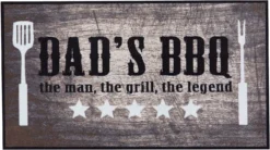 MD Entree Droogloopmat Dad's BBQ Bruin 67 X 120 Cm