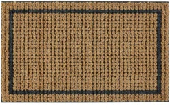 MD Entree Kokosmat Riviera Border Bruin 75 X 45 Cm