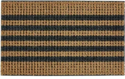 MD Entree Kokosmat Riviera Stripes Bruin 75 X 45 Cm