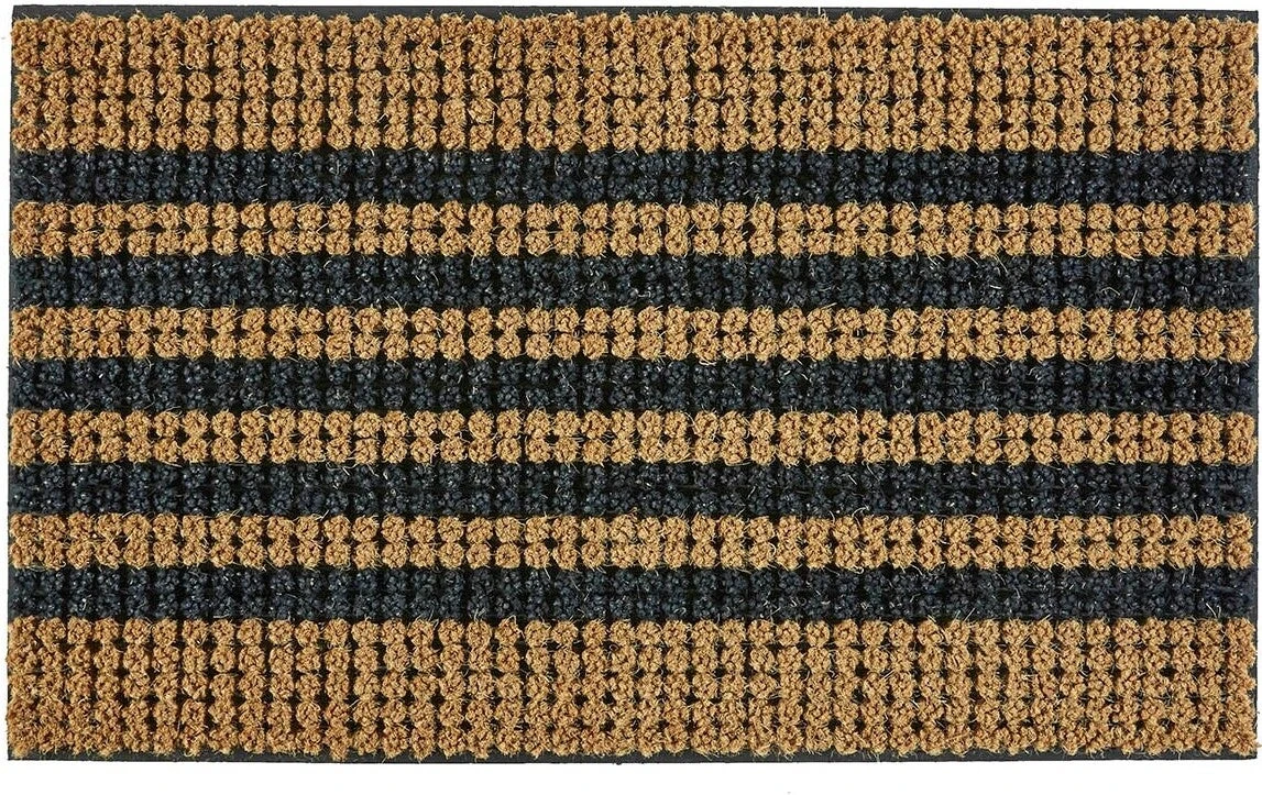MD Entree Kokosmat Riviera Stripes Bruin 75 X 45 Cm 1 MD Entree Kokosmat Riviera Stripes Bruin 75 X 45 Cm
