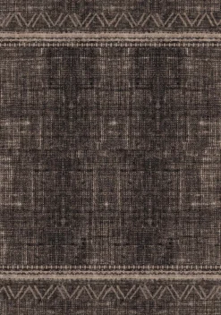 MD Entree Vloerkleed Antraciet / Beige 200 X 140 X 0,2 Cm