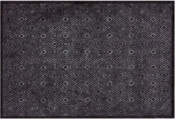 MD Entree Droogloopmat Soft And Deco Diamond Antraciet 50 X 70 Cm