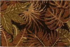 MD Entree Deurmat Zwart / Bruin 60 X 40 X 0,2 Cm