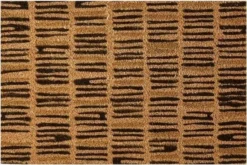 MD Entree Deurmat Zwart / Bruin 60 X 40 X 0,2 Cm
