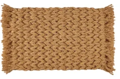 MD Entree Kokosmat La Boutique Rope Naturel 75 X 45 X 3 Cm