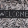 MD Entree Droogloopmat Ambiance Leaves Welcome Beige 75 X 50 Cm