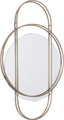 Mica Decorations Spiegel Braga Goud 28 X 46 X 2 Cm